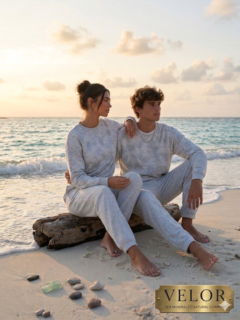 Velor Drop Cozy Sweatshirt