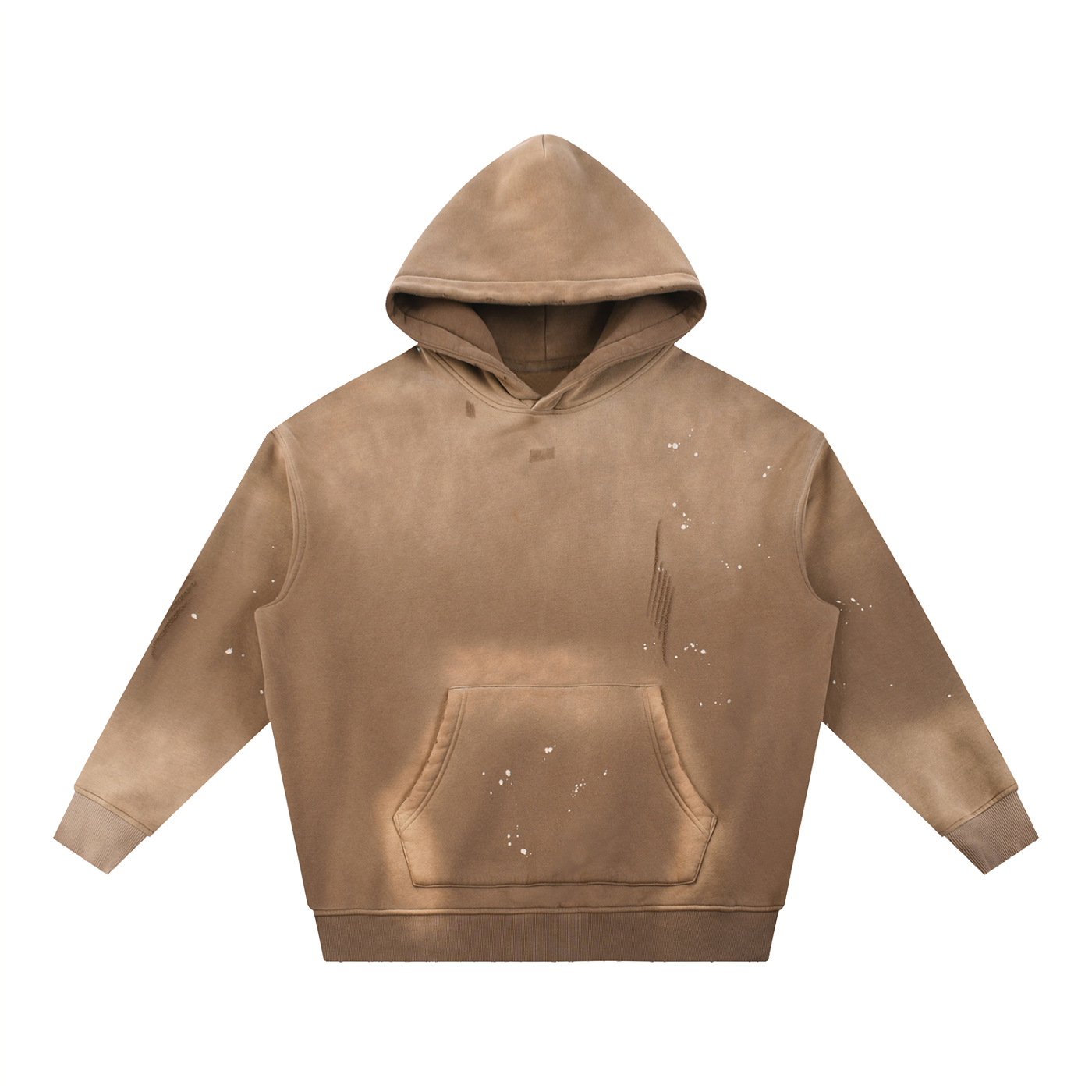 Chic Frayed Streetwear Hoodie